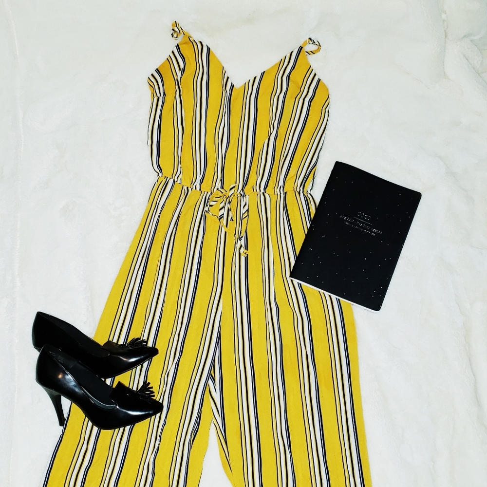 AMBIANCE | Yellow Jumpsuit (M)